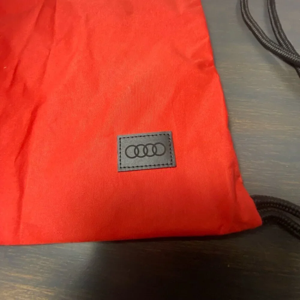 Audi x Stormtech Haruna Cinch Bag – Red/Black – NWT